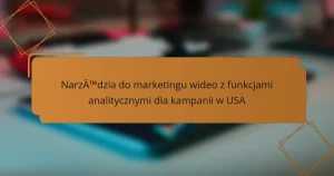Narzędzia do marketingu wideo z funkcjami analitycznymi dla kampanii w USA