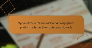 Optymalizacja reklam wideo na brazylijskich platformach mediów społecznościowych