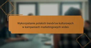 Wykorzystanie polskich trendów kulturowych w kampaniach marketingowych wideo