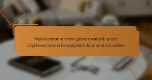 Wykorzystanie treści generowanych przez użytkowników w brazylijskich kampaniach wideo